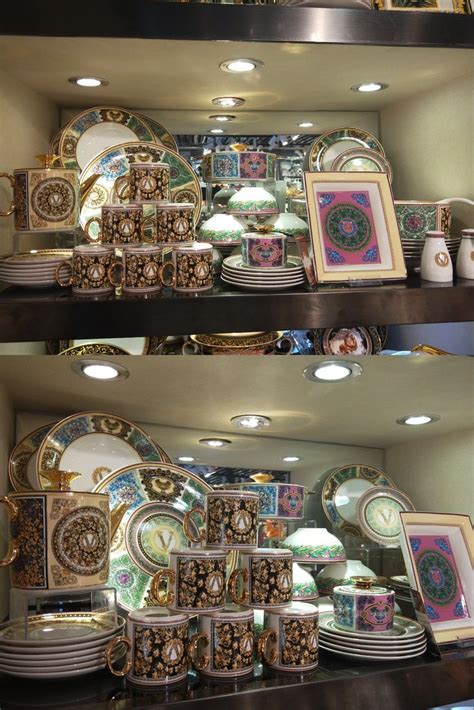 replica versace dishes inland empire ca|versace dishes for sale.